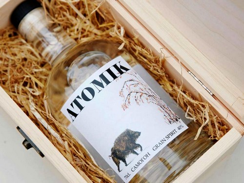 Atomik Vodka, produit haut de gamme